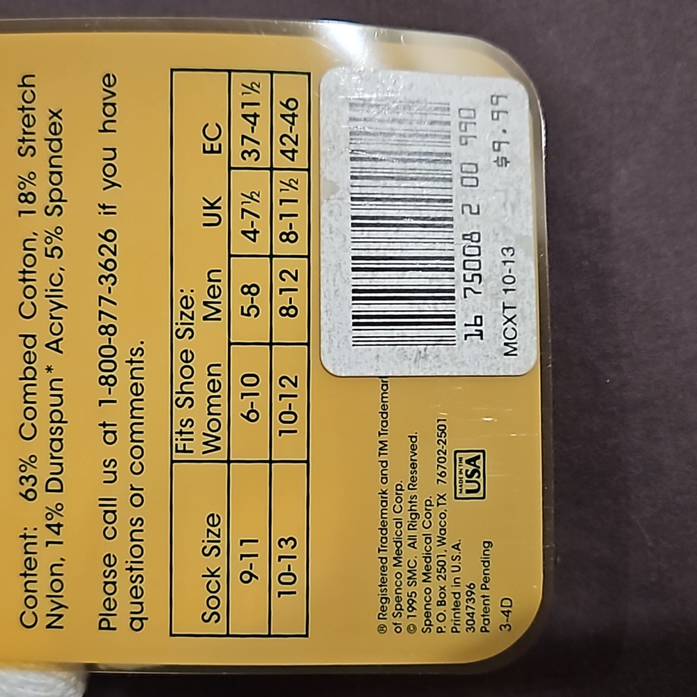 Spenco PolySorb Performance Socks - Picture 3 of 6